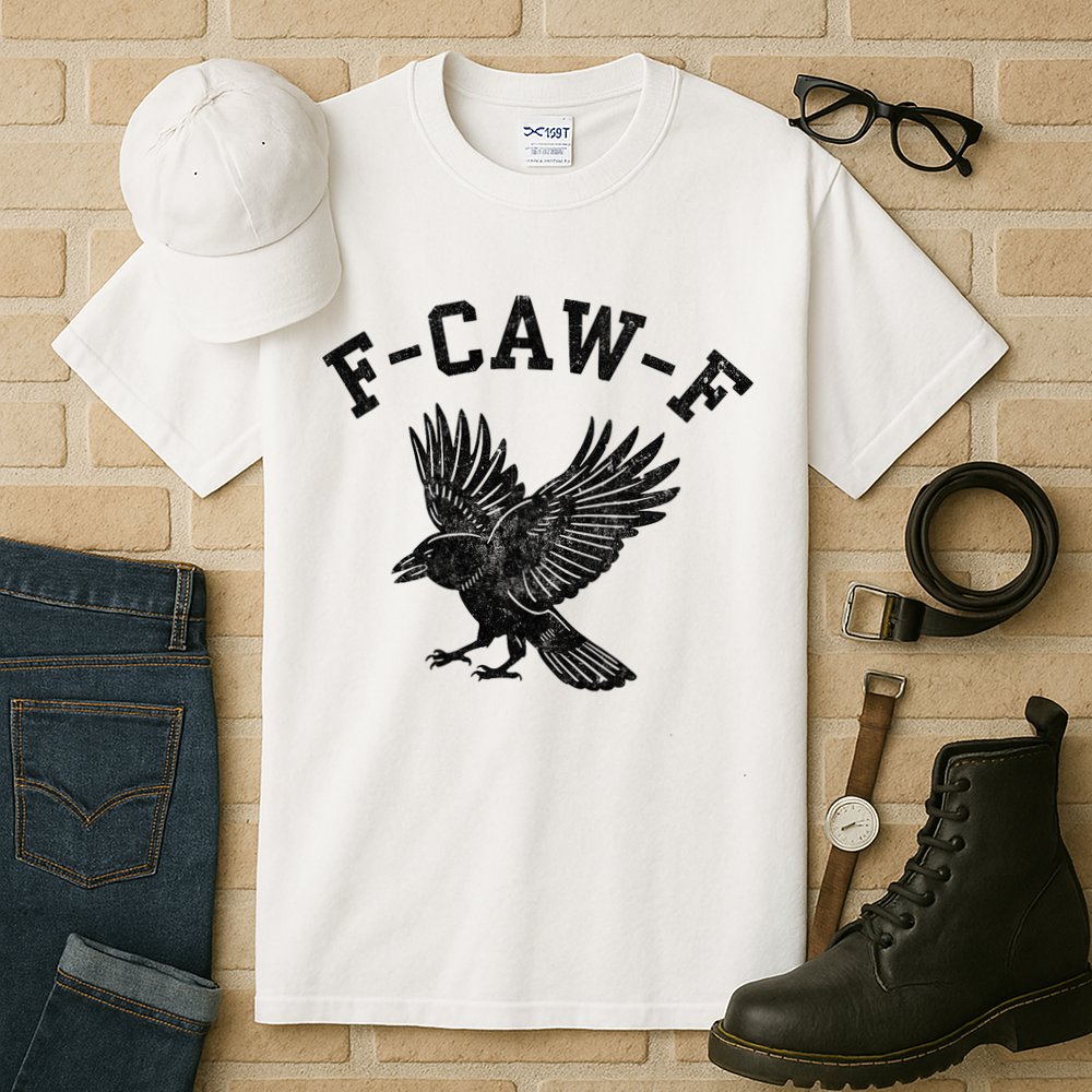 Funny F CAW F Crow Tall T-Shirt