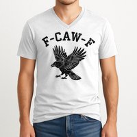 Funny F CAW F Crow V-Neck T-Shirt