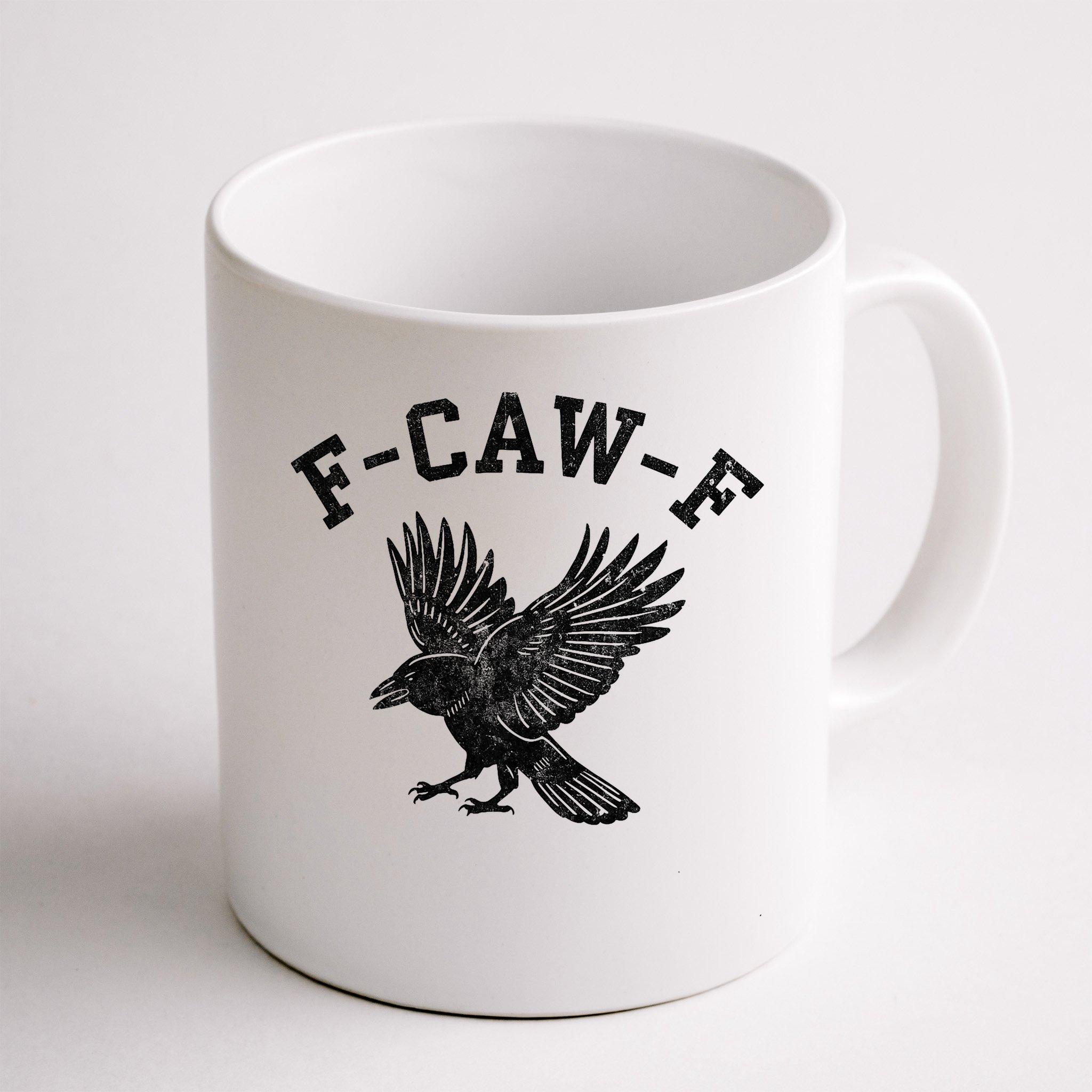 Funny F CAW F Crow Mug