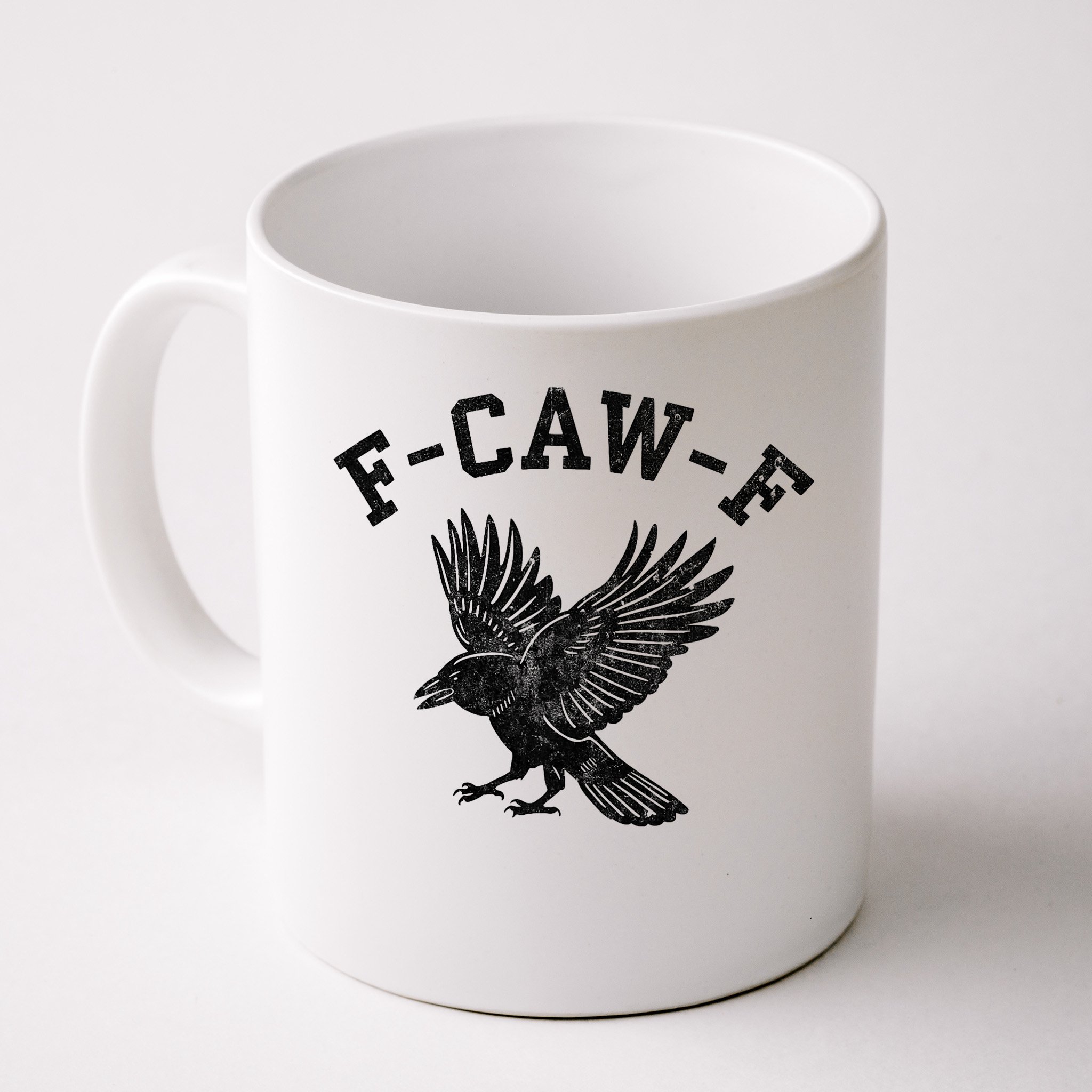 Funny F CAW F Crow Mug