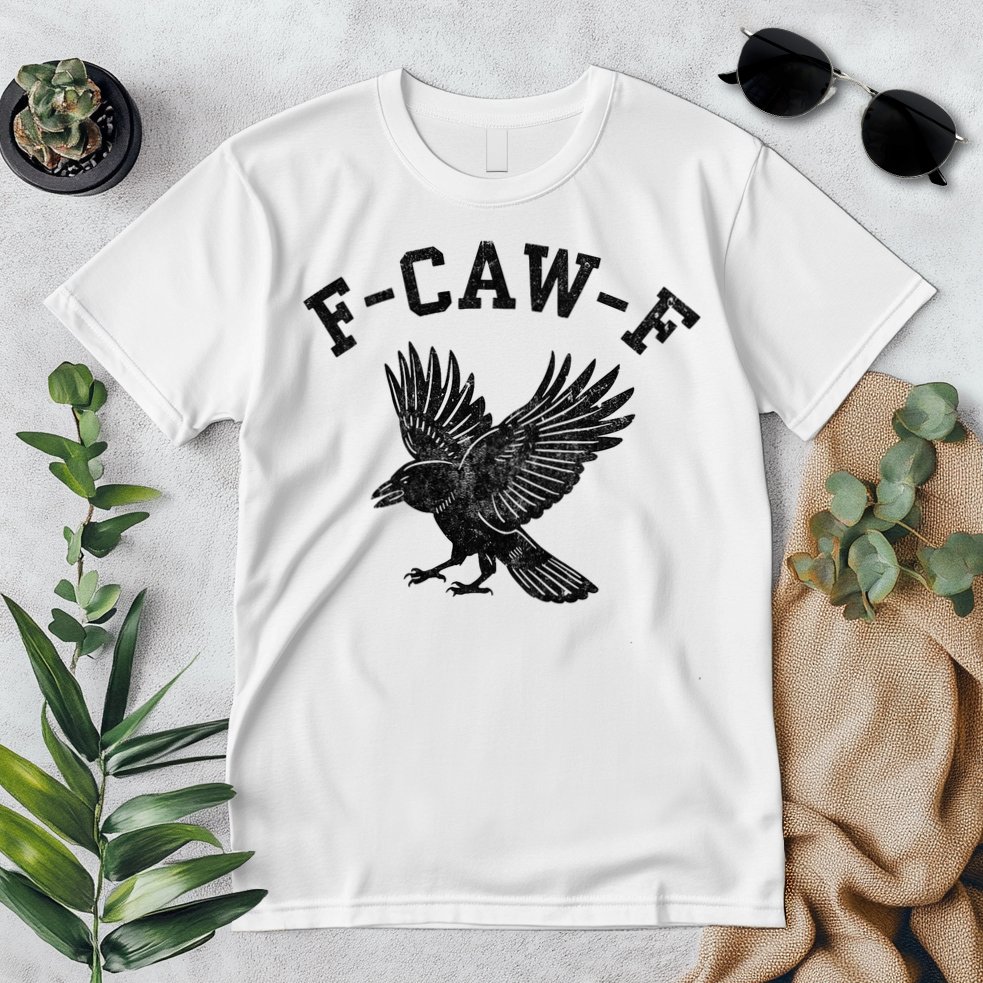 Funny F CAW F Crow Premium T-Shirt
