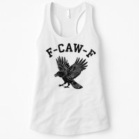 Funny F CAW F Crow Womens Tank Top