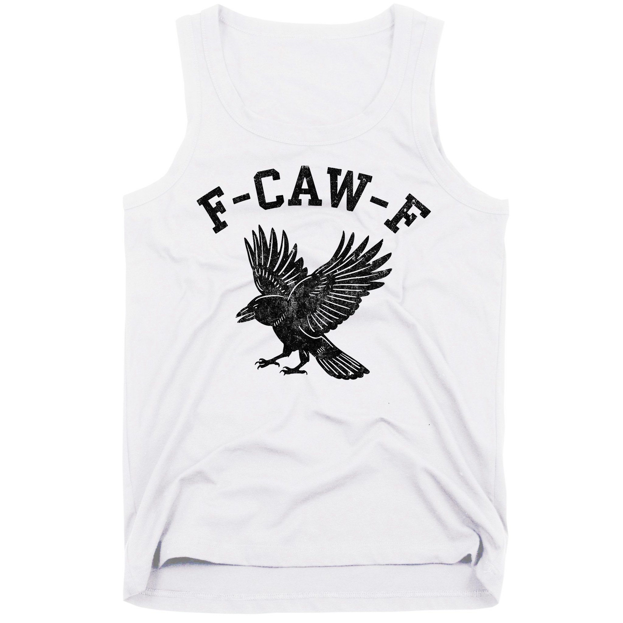 Funny F CAW F Crow Tank Top