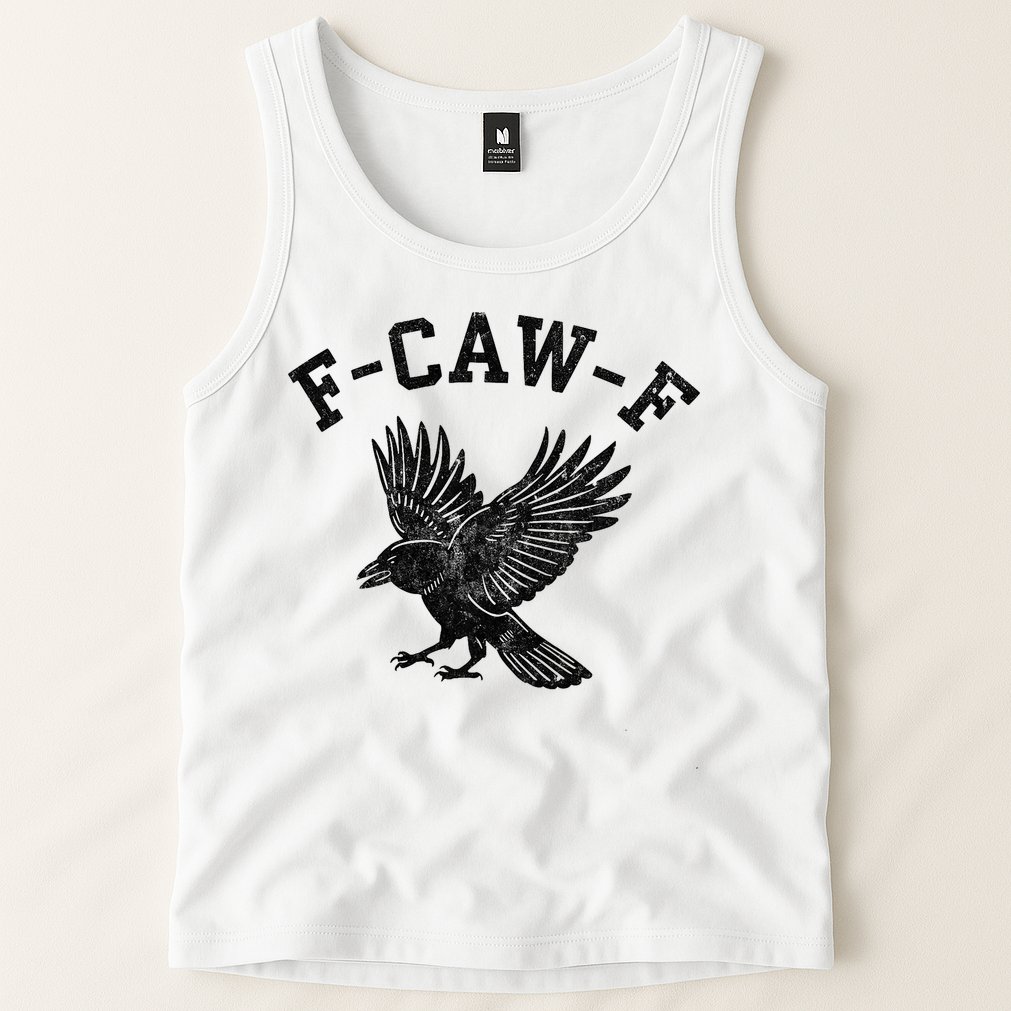 Funny F CAW F Crow Tank Top