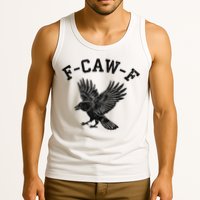 Funny F CAW F Crow Tank Top