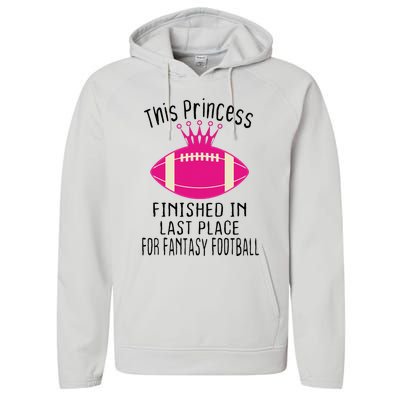 Fantasy Football Champion I Suck At Fantasy Football Unicorn Performance Fleece Hoodie