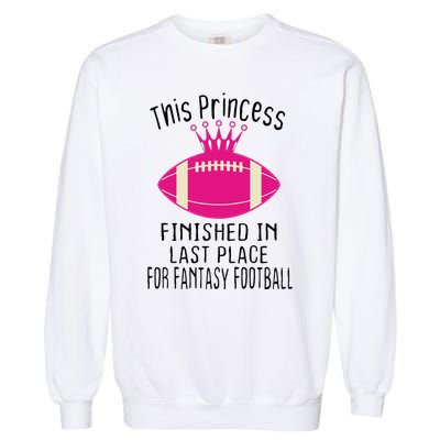 Fantasy Football Champion I Suck At Fantasy Football Unicorn Garment-Dyed Sweatshirt