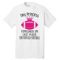 Fantasy Football Champion I Suck At Fantasy Football Unicorn Tall T-Shirt