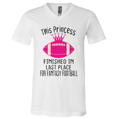 Fantasy Football Champion I Suck At Fantasy Football Unicorn V-Neck T-Shirt