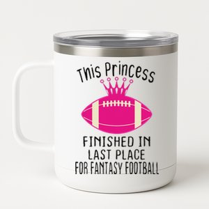 Fantasy Football Champion I Suck At Fantasy Football Unicorn 12 oz Stainless Steel Tumbler Cup