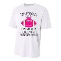 Fantasy Football Champion I Suck At Fantasy Football Unicorn Performance Sprint T-Shirt