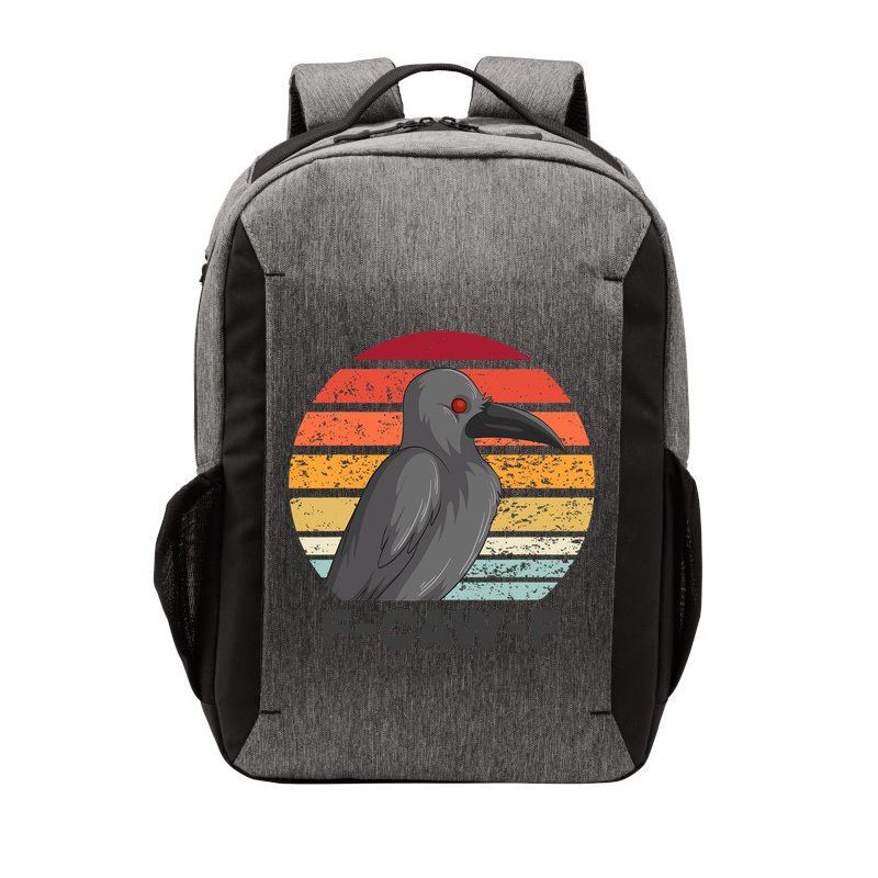 Funny F-Caw-F Crow Bird Vector Backpack