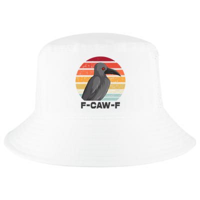 Funny F-Caw-F Crow Bird Cool Comfort Performance Bucket Hat