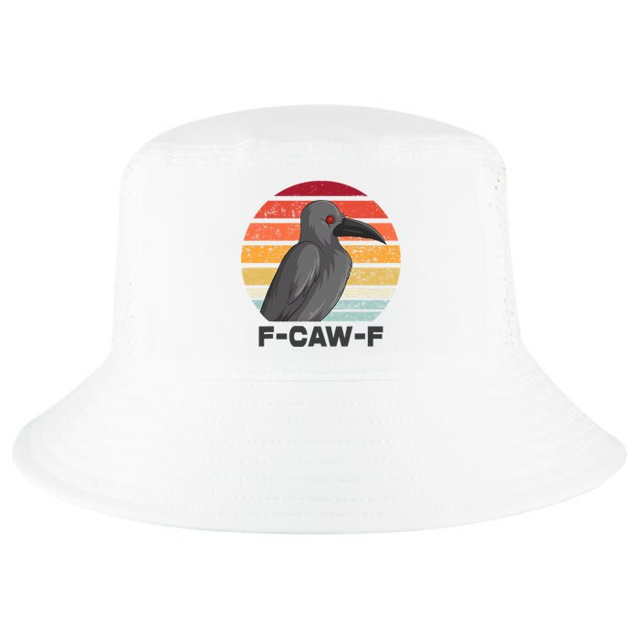 Funny F-Caw-F Crow Bird Cool Comfort Performance Bucket Hat