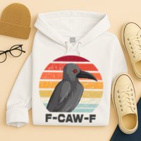 Funny F-Caw-F Crow Bird Hoodie