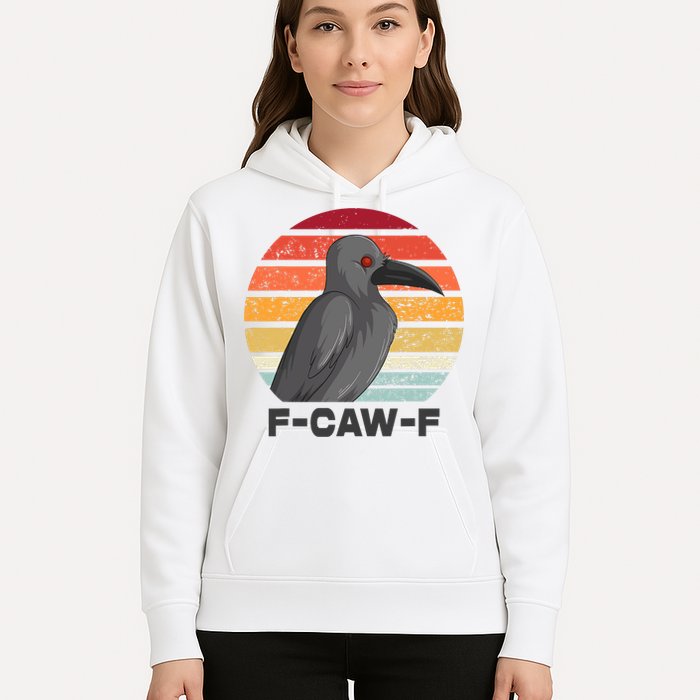 Funny F-Caw-F Crow Bird Hoodie