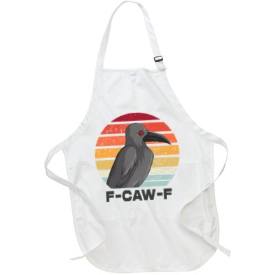 Funny F-Caw-F Crow Bird Apron