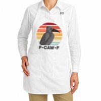 Funny F-Caw-F Crow Bird Apron