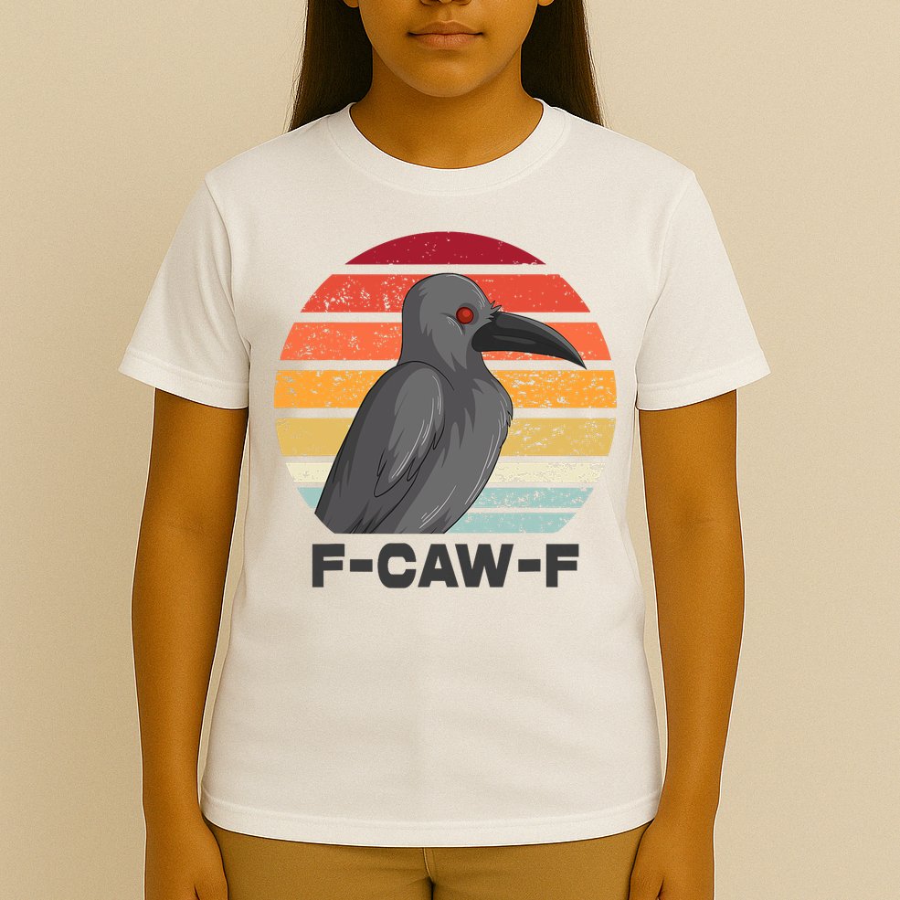 Funny F-Caw-F Crow Bird T-Shirt