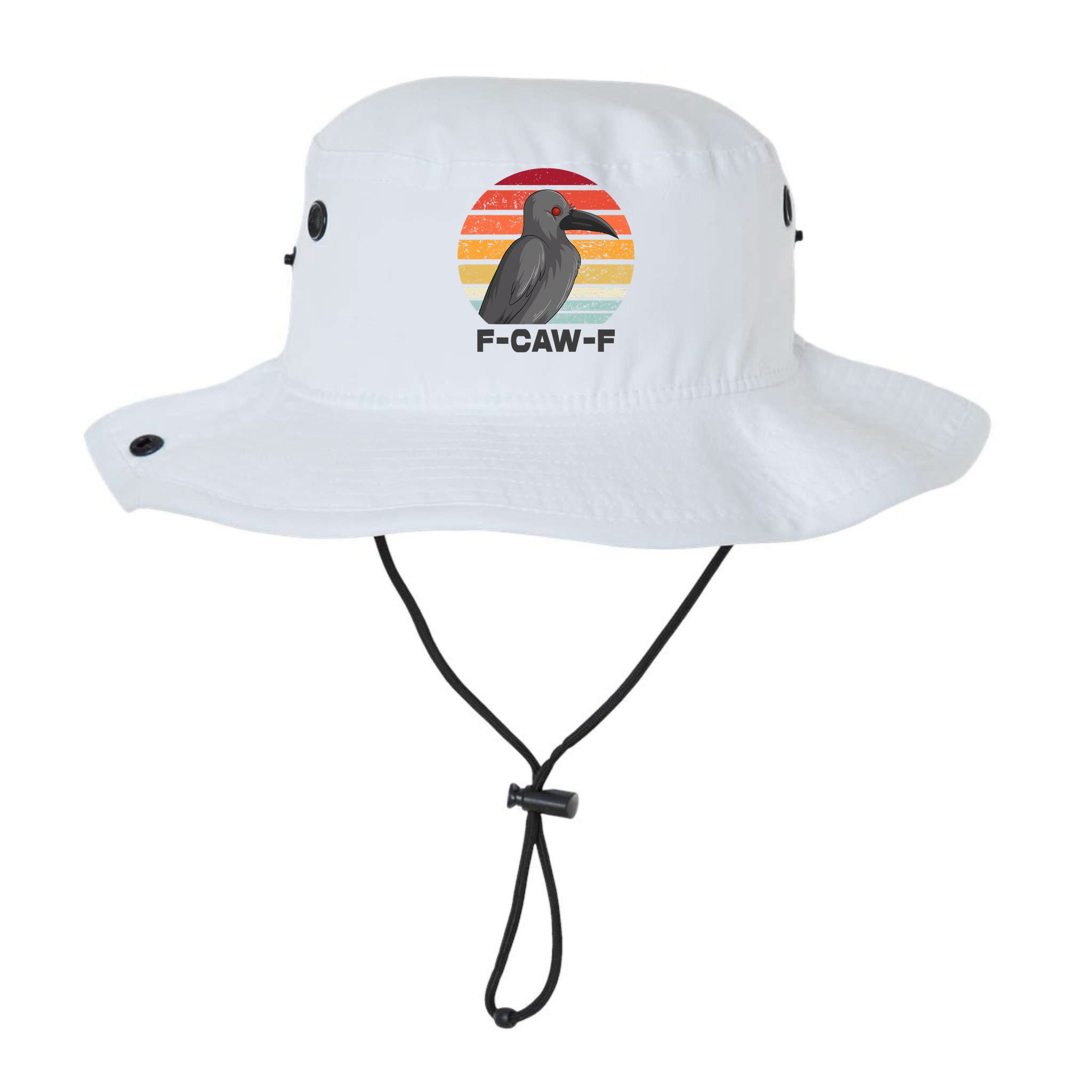 Funny F-Caw-F Crow Bird Bucket Hat