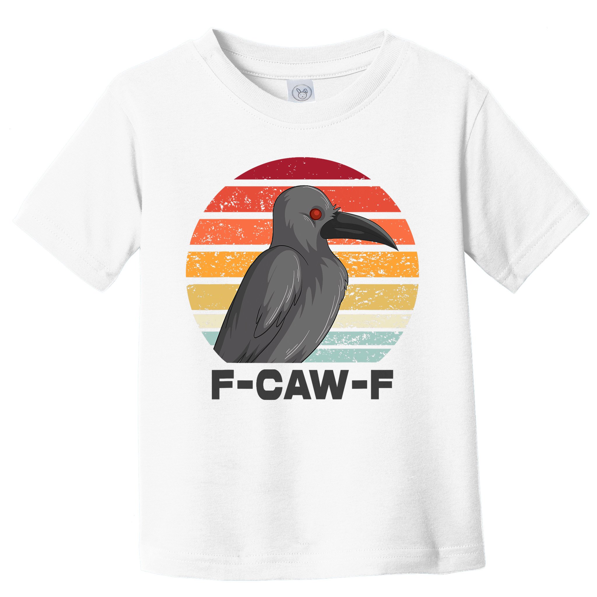 Funny F-Caw-F Crow Bird Toddler T-Shirt