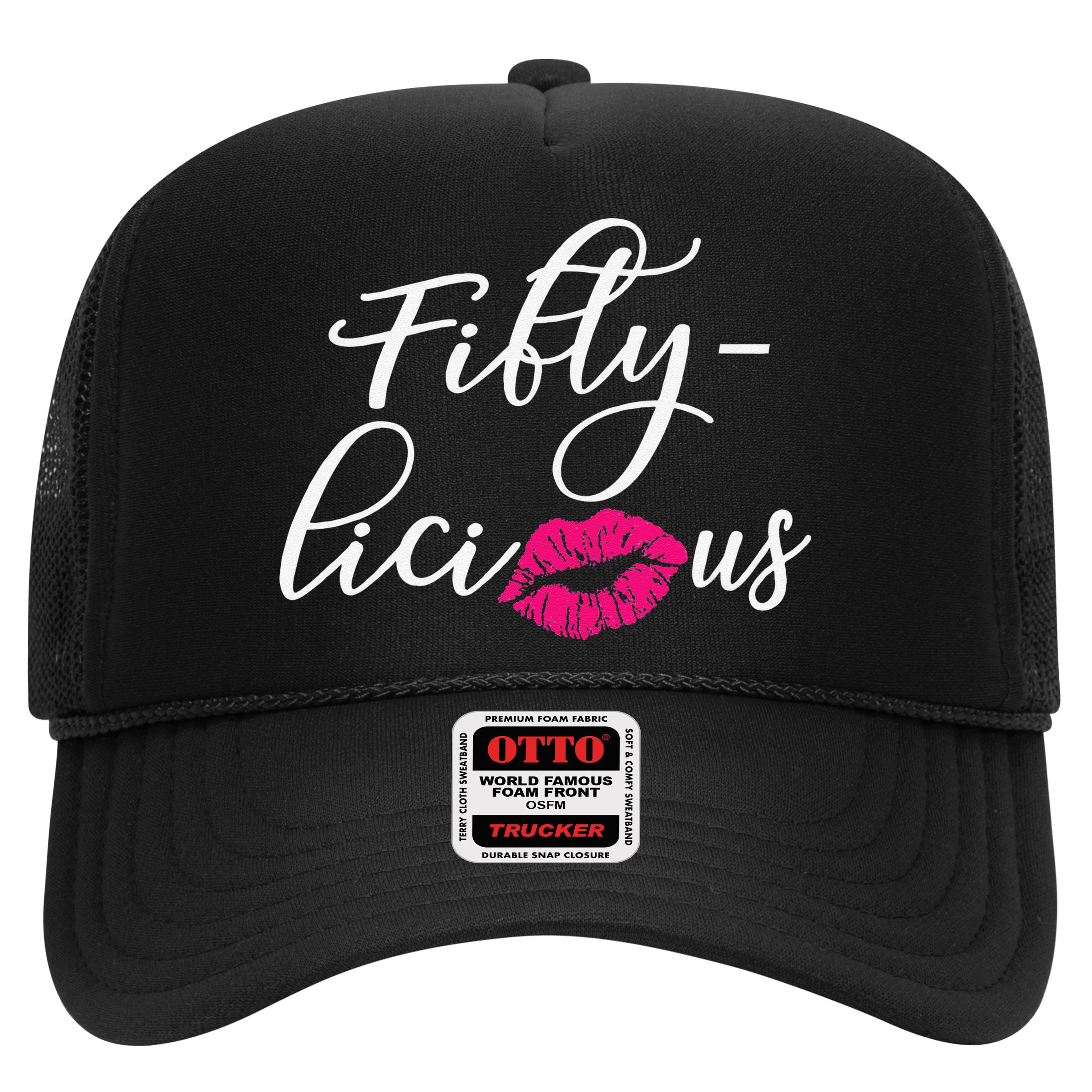 Fiftylicious Fifty Cute 50th Birthday For Her Funny Gift Hat
