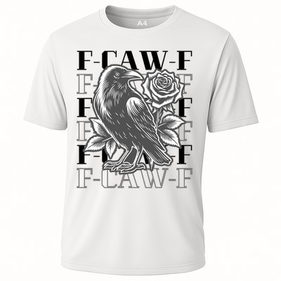 Funny F-Caw-F Crow Black Crow, F-Caw-F Black Bird Performance Shirt