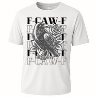 Funny F-Caw-F Crow Black Crow, F-Caw-F Black Bird Cooling Performance Crew T-Shirt
