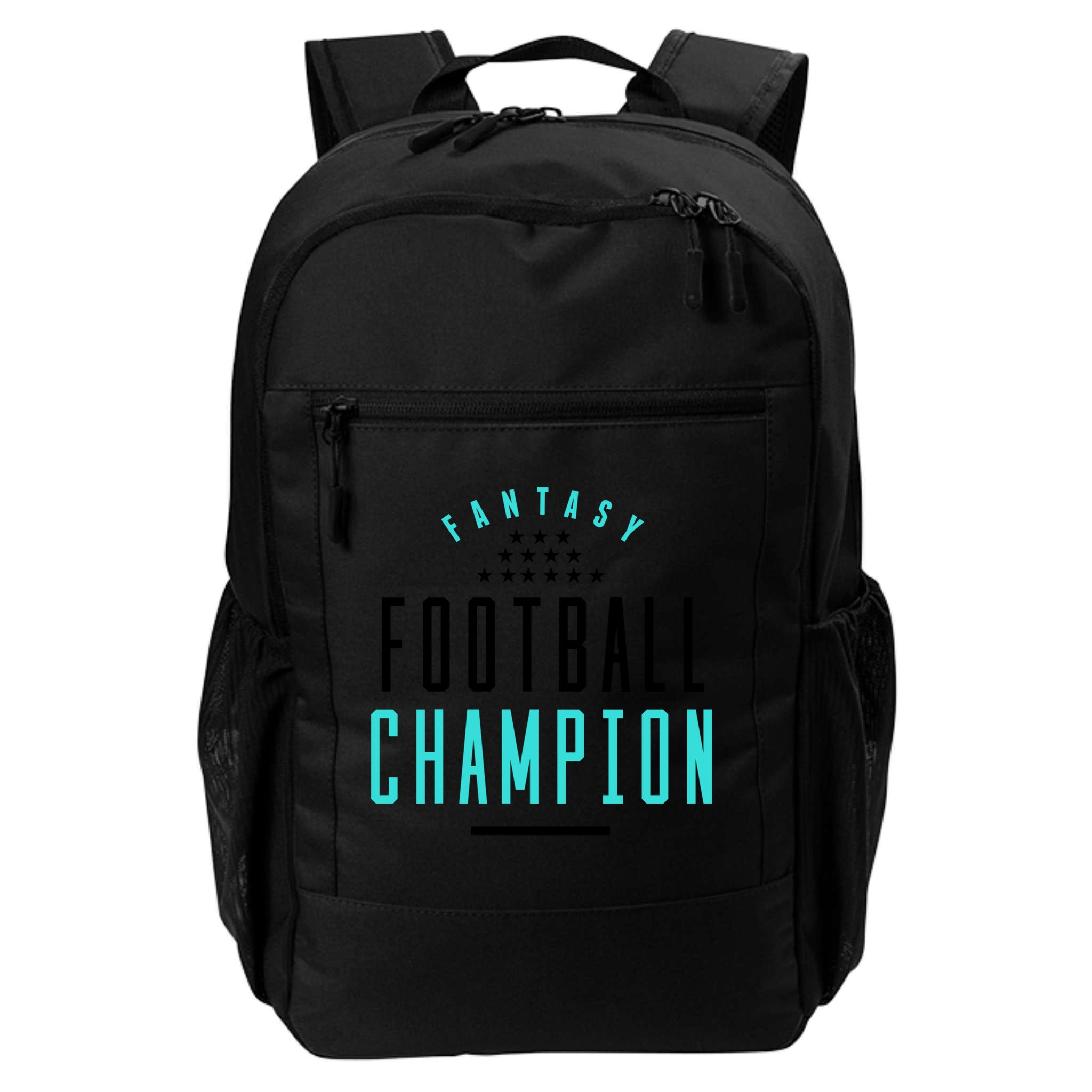Fantasy Football Champion Winner League Draft Team Gift Backpack