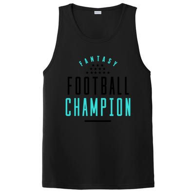 Fantasy Football Champion Winner League Draft Team Gift PosiCharge Competitor Tank