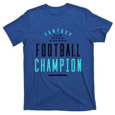 Fantasy Football Champion Winner League Draft Team Gift T-Shirt