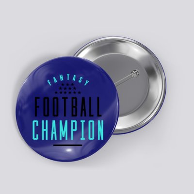 Fantasy Football Champion Winner League Draft Team Gift Button