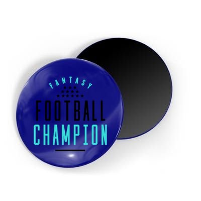 Fantasy Football Champion Winner League Draft Team Gift Magnet