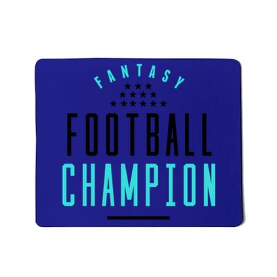 Fantasy Football Champion Winner League Draft Team Gift Mousepad