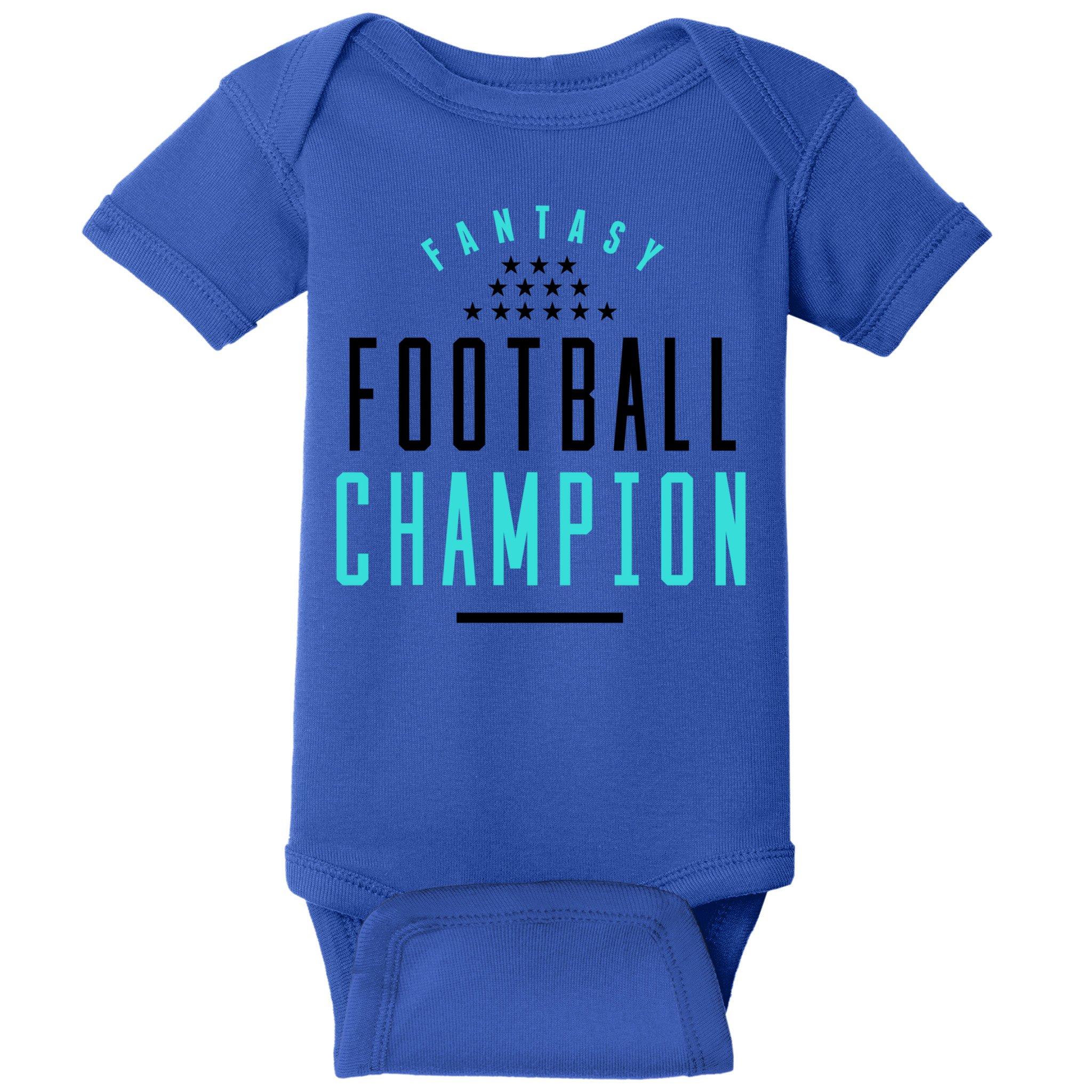Fantasy Football Champion Winner League Draft Team Gift Baby Bodysuit