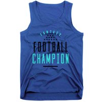 Fantasy Football Champion Winner League Draft Team Gift Tank Top