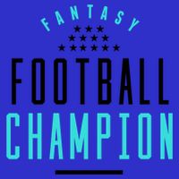 Fantasy Football Champion Winner League Draft Team Gift Women's V-Neck T-Shirt