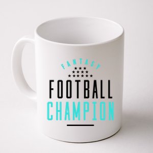 Fantasy Football Champion Winner League Draft Team Gift Coffee Mug