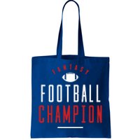 Fantasy Football Champion Winner League Draft Team Gift Tote Bag