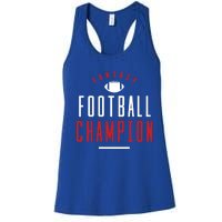 Fantasy Football Champion Winner League Draft Team Gift Women's Racerback Tank