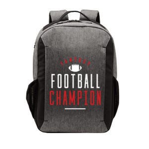 Fantasy Football Champion Winner League Draft Team Gift Vector Backpack