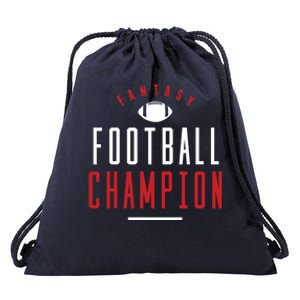 Fantasy Football Champion Winner League Draft Team Gift Drawstring Bag