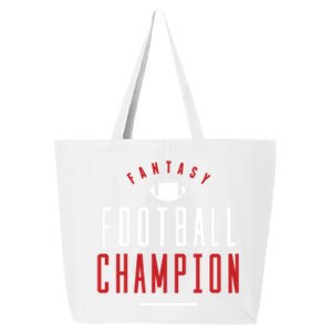 Fantasy Football Champion Winner League Draft Team Gift 25L Jumbo Tote