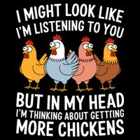 Funny Farmer Chickens Cooling Performance Crew T-Shirt