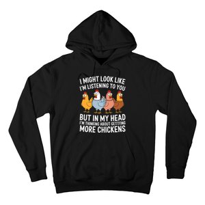 Funny Farmer Chickens Hoodie