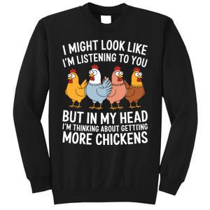 Funny Farmer Chickens Sweatshirt