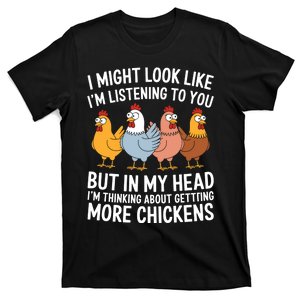 Funny Farmer Chickens T-Shirt