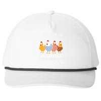 Funny Farmer Chickens Snapback Five-Panel Rope Hat