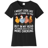 Funny Farmer Chickens Women's T-Shirt