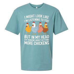 Funny Farmer Chickens Sueded Cloud Jersey T-Shirt